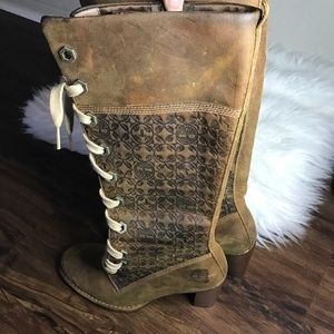 Timberland Lace up Leather Boots